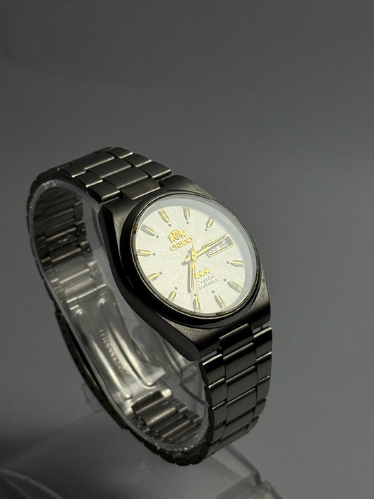 Orient Crystal 21 Jewels White Dial Automatic Watch – Original | Used in Excellent Condition